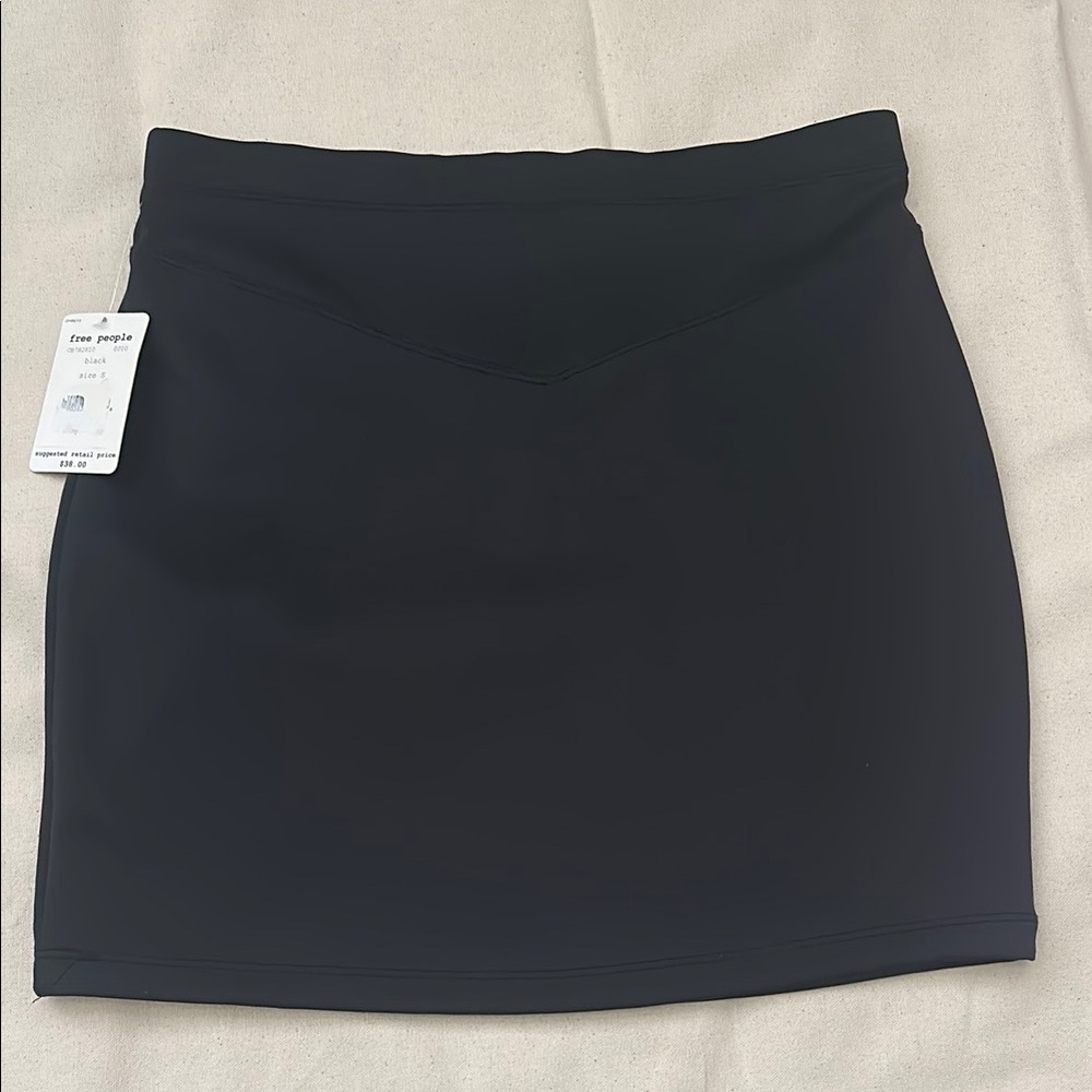 NWT Free People Ponte Mini Skirt